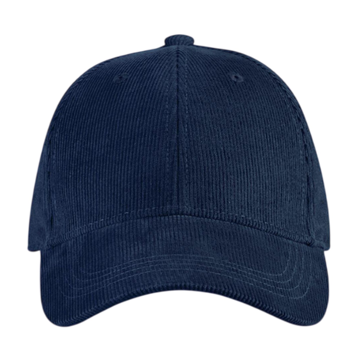 Oxford Navy - Side - Beechfield Unisex Adult EarthAware Cord Organic Baseball Cap