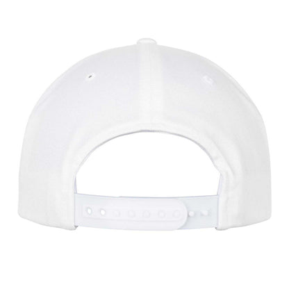 White - Back - Flexfit Organic Cotton Snapback Cap