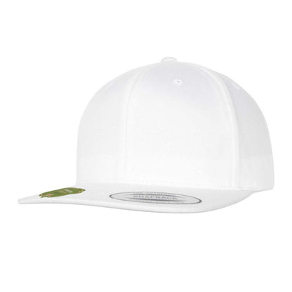 White - Lifestyle - Flexfit Organic Cotton Snapback Cap