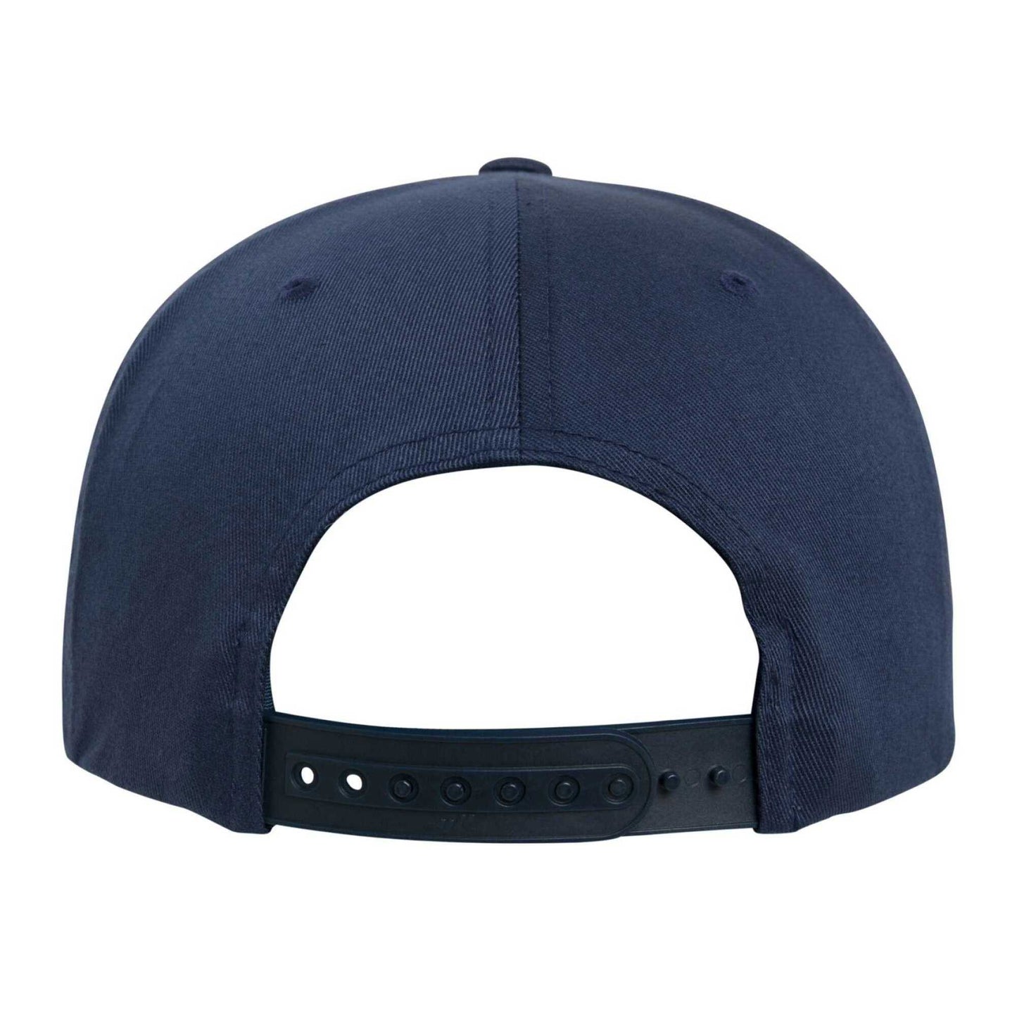 Navy - Back - Flexfit Organic Cotton Snapback Cap