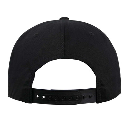 Black - Back - Flexfit Organic Cotton Snapback Cap