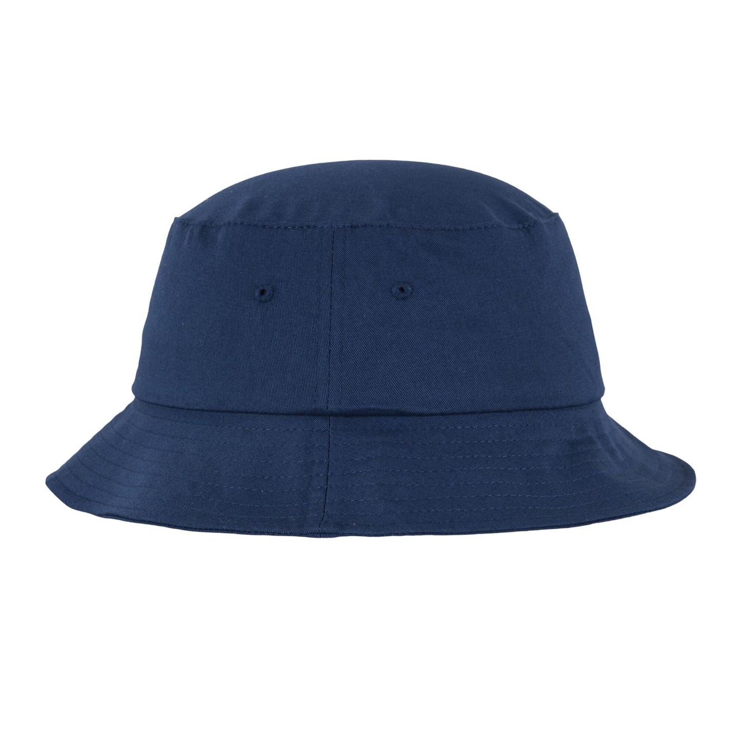 Navy - Back - Flexfit Unisex Adult Cotton Twill Bucket Hat