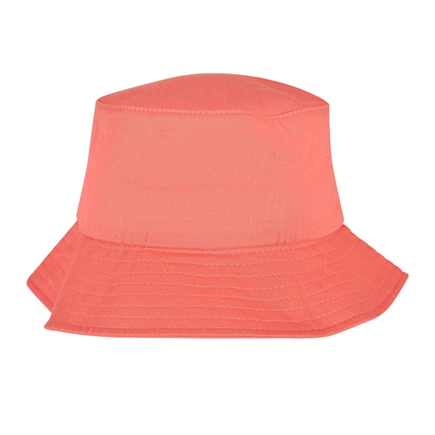 Spiced Coral - Back - Flexfit Unisex Adult Cotton Twill Bucket Hat