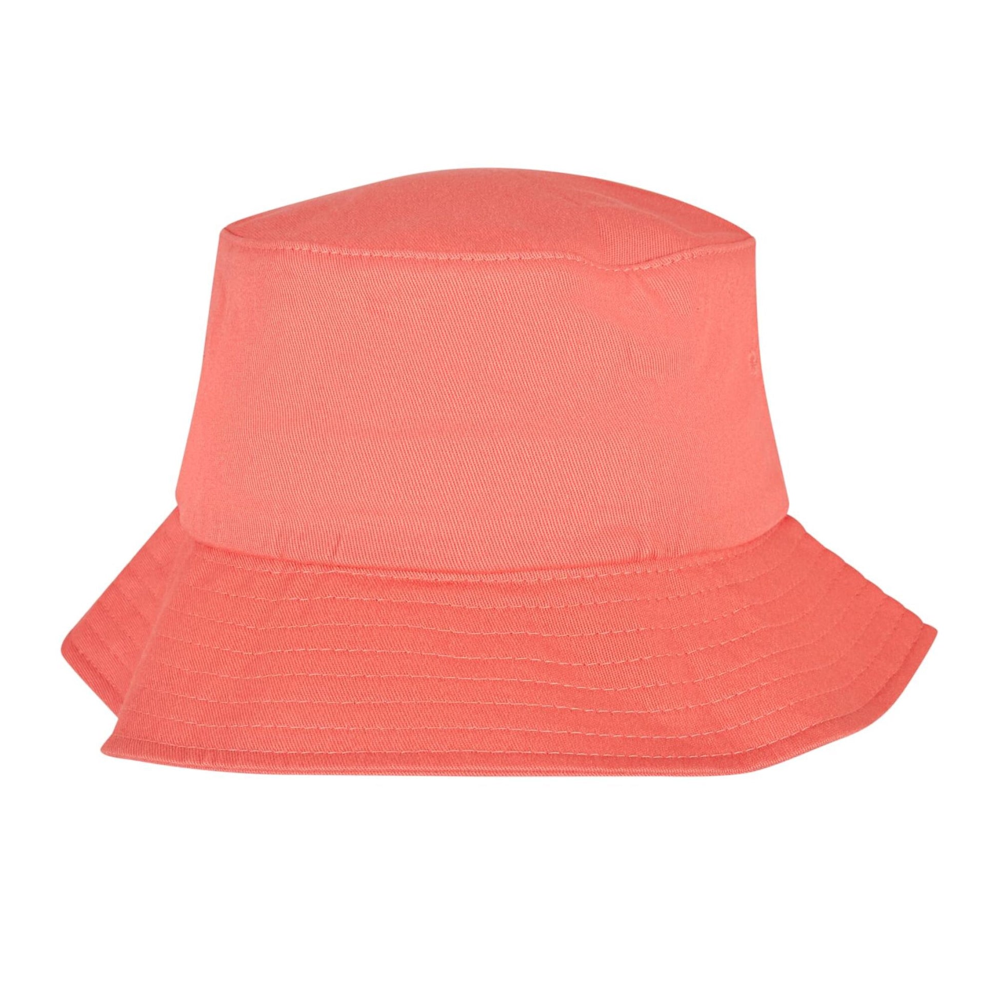 Spiced Coral - Back - Flexfit Unisex Adult Cotton Twill Bucket Hat