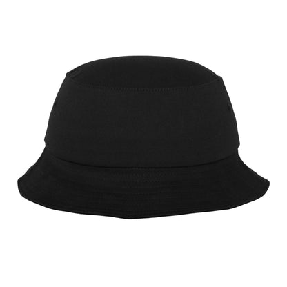 Black - Front - Flexfit Unisex Adult Cotton Twill Bucket Hat