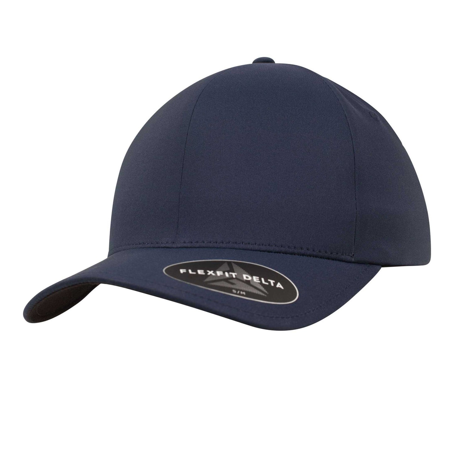 Navy - Front - Flexfit Delta Carbon Cap