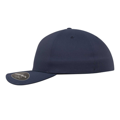 Navy - Side - Flexfit Delta Carbon Cap