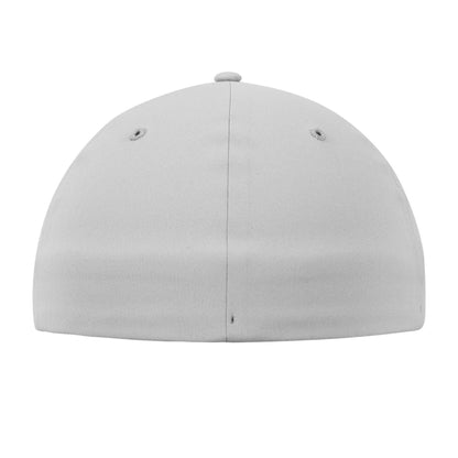 Silver - Back - Flexfit Delta Carbon Cap