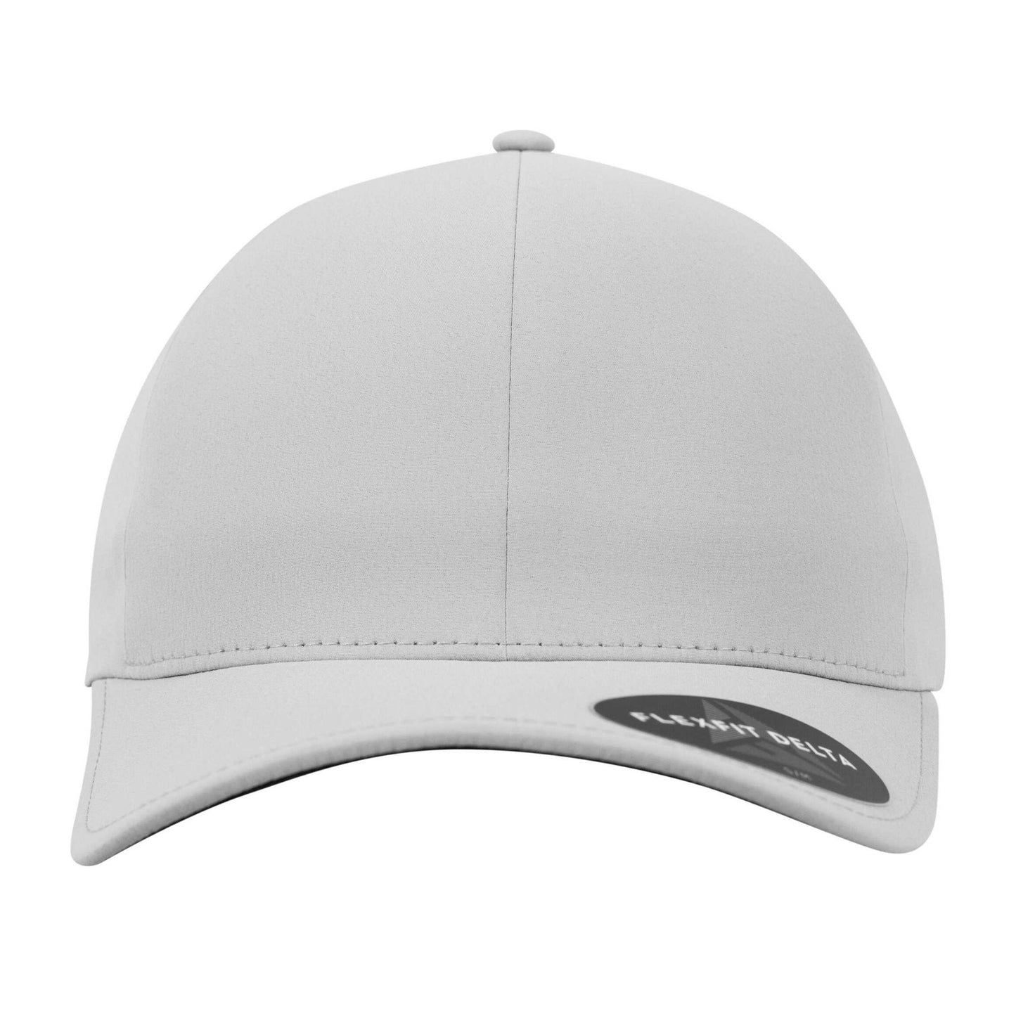 White - Front - Flexfit Delta Carbon Cap