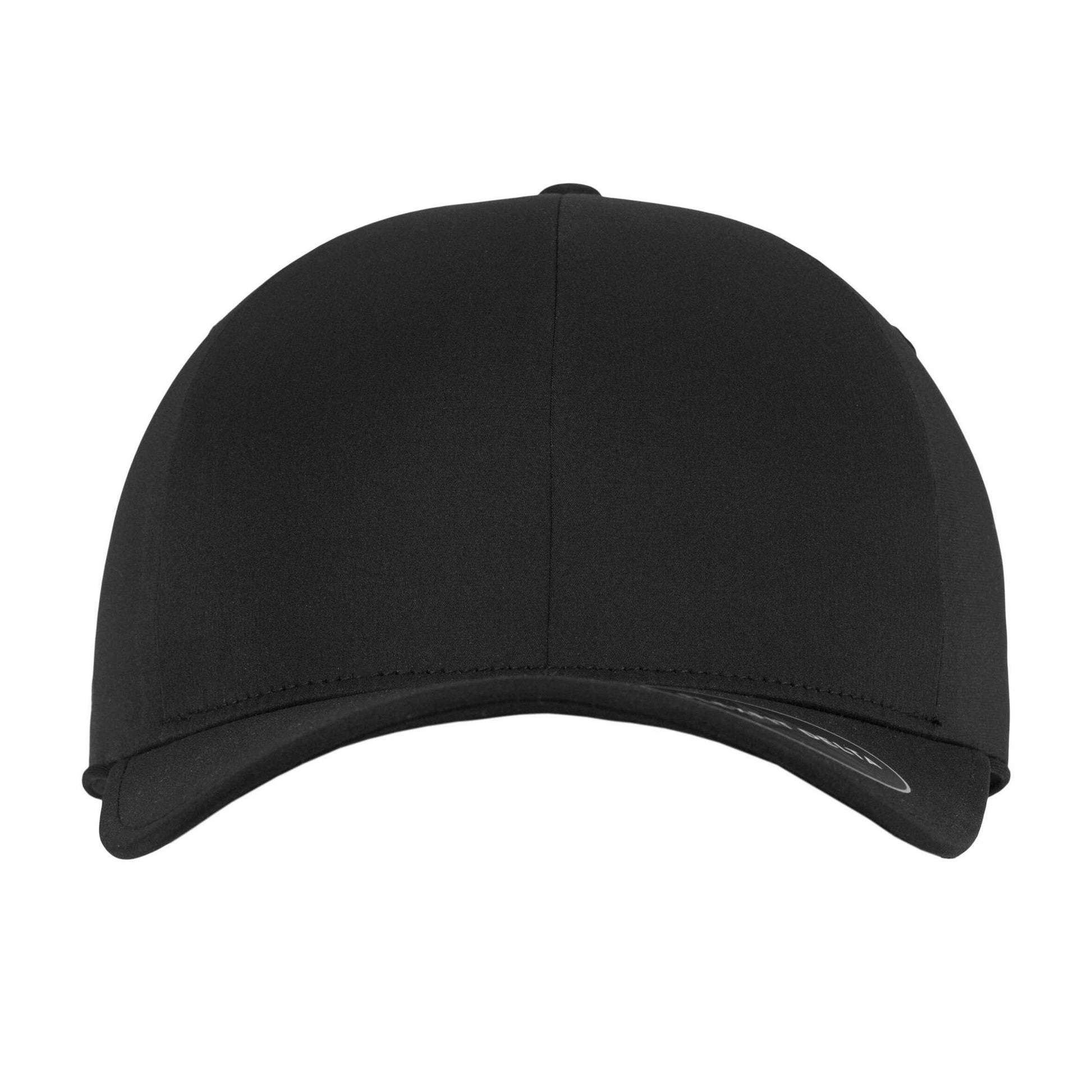 Black - Pack Shot - Flexfit Delta Carbon Cap