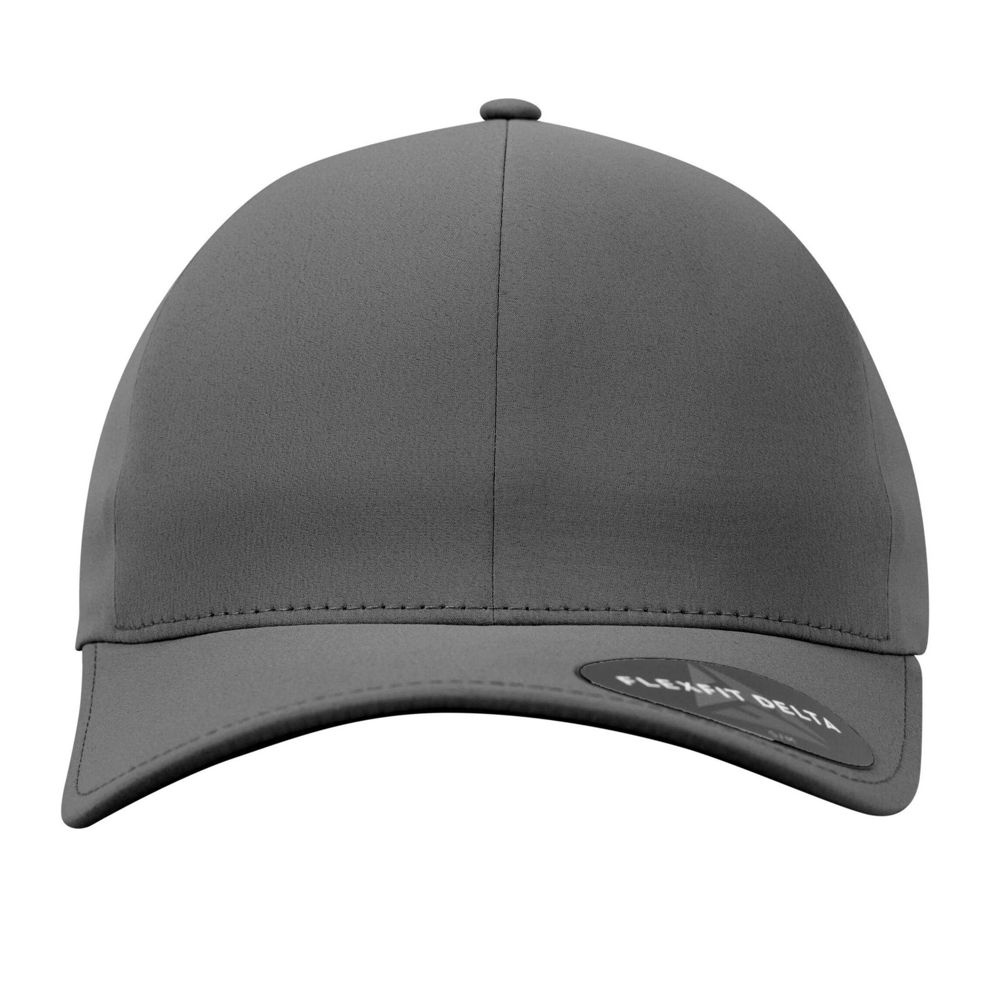 Dark Grey - Pack Shot - Flexfit Delta Carbon Cap