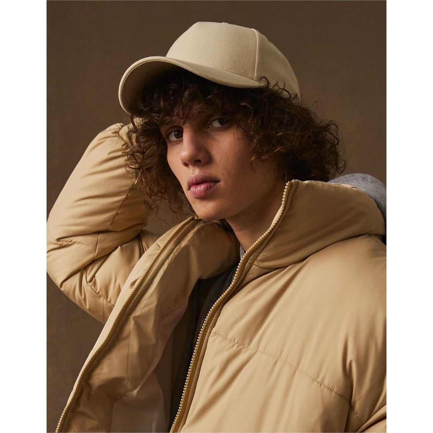 Stone - Front - Flexfit YP Classics Premium Cap
