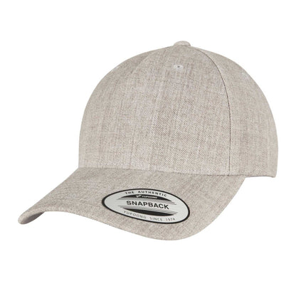Heather Grey - Front - Flexfit YP Classics Premium Cap
