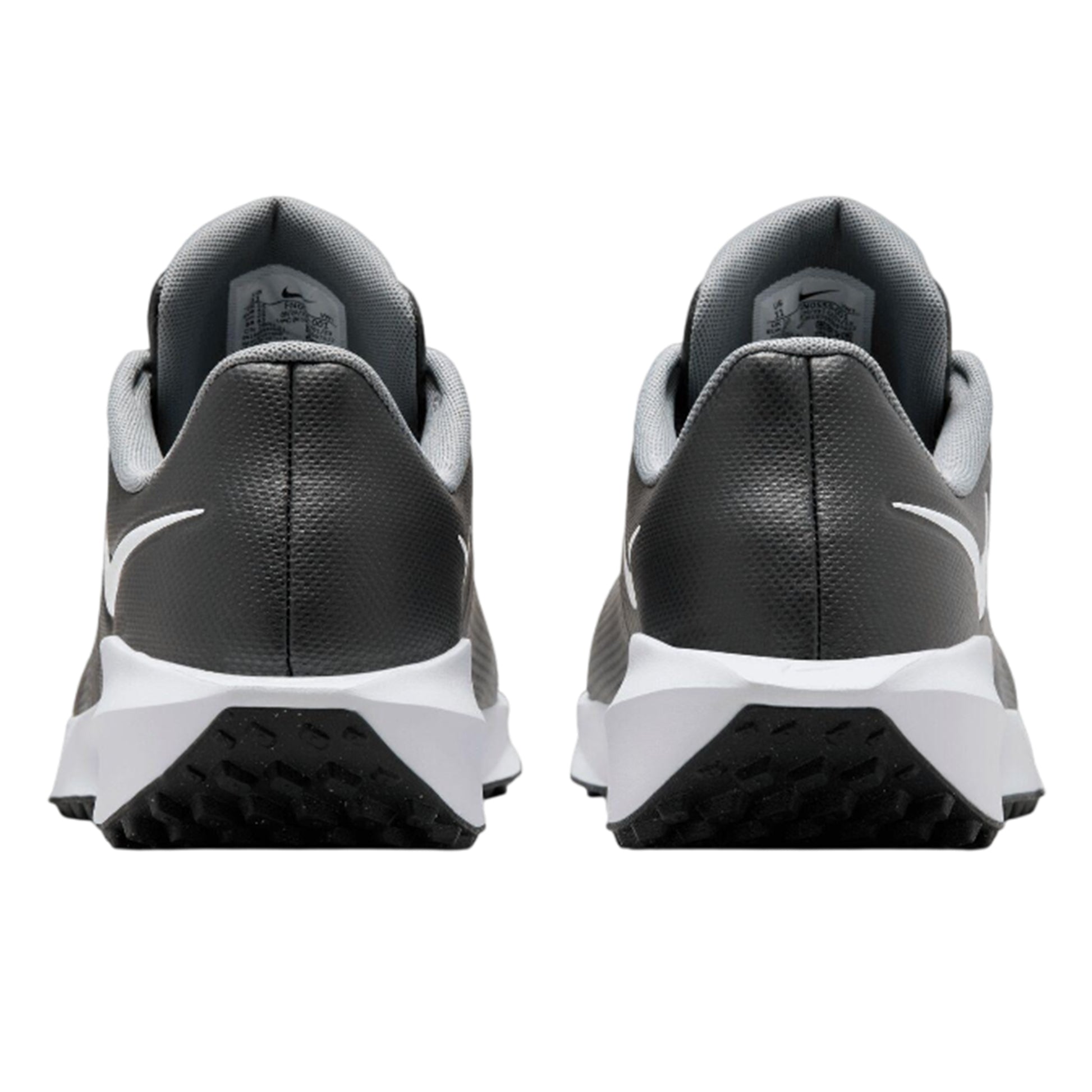 Black-White-Smoke Grey - Back - Nike Golf Mens Infinity Trainers
