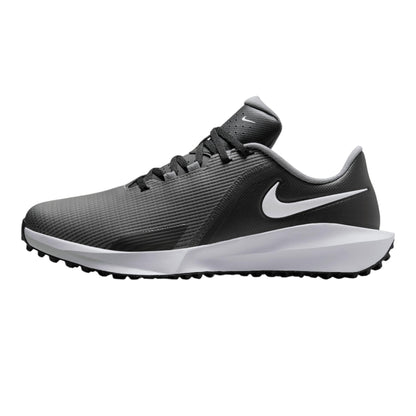 Black-White-Smoke Grey - Side - Nike Golf Mens Infinity Trainers