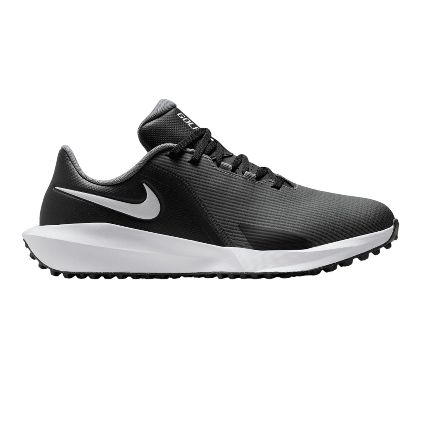 Black-White-Smoke Grey - Lifestyle - Nike Golf Mens Infinity Trainers