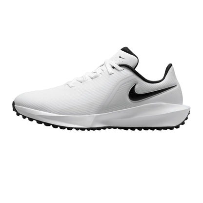 White-Black-Pure Platinum - Side - Nike Golf Mens Infinity Trainers