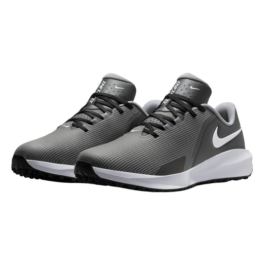 Black-White-Smoke Grey - Front - Nike Golf Mens Infinity Trainers