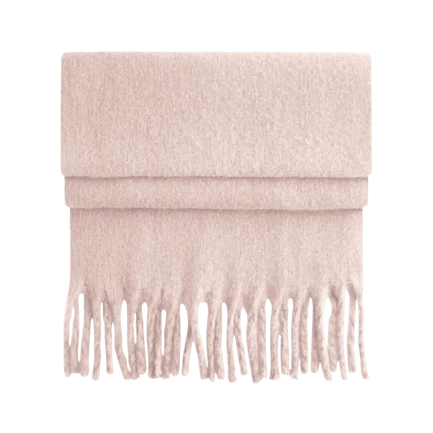 Blush - Front - Beechfield Fluffy Scarf