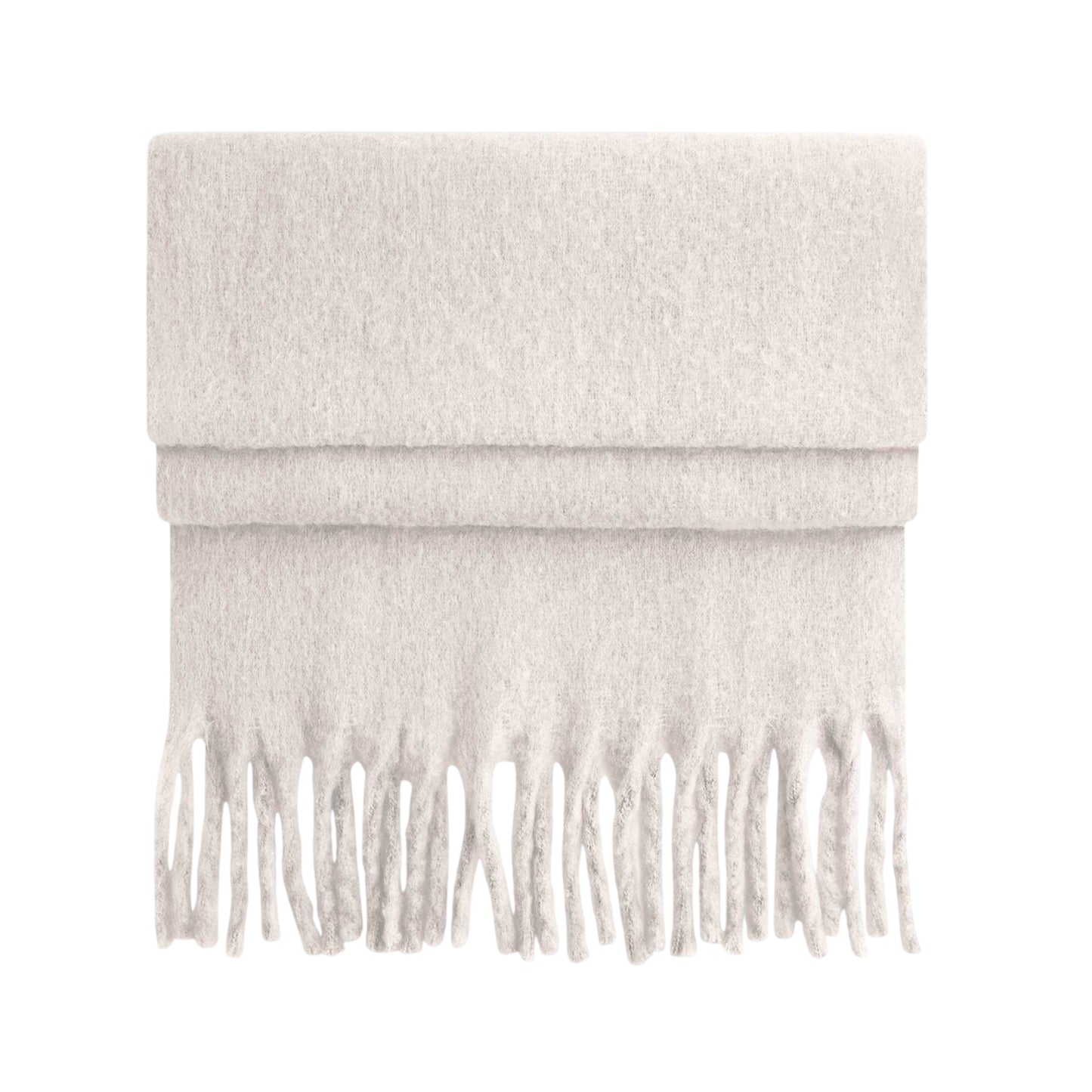Natural Stone - Front - Beechfield Fluffy Scarf