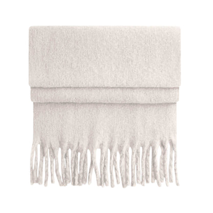 Natural Stone - Front - Beechfield Fluffy Scarf