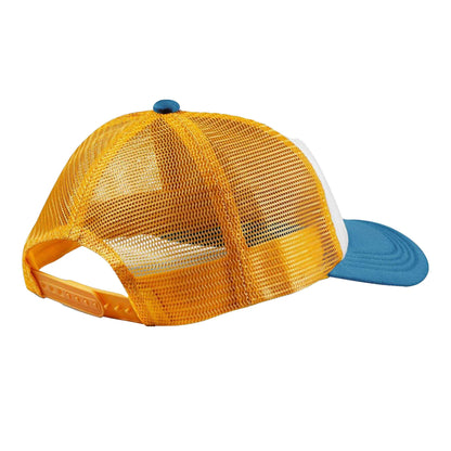 Sunflower-Heritage Blue - Back - Beechfield Unisex Adult Retro 5 Panel Trucker Cap