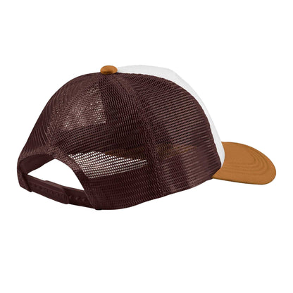 Chocolate-Dark Amber - Back - Beechfield Unisex Adult Retro 5 Panel Trucker Cap