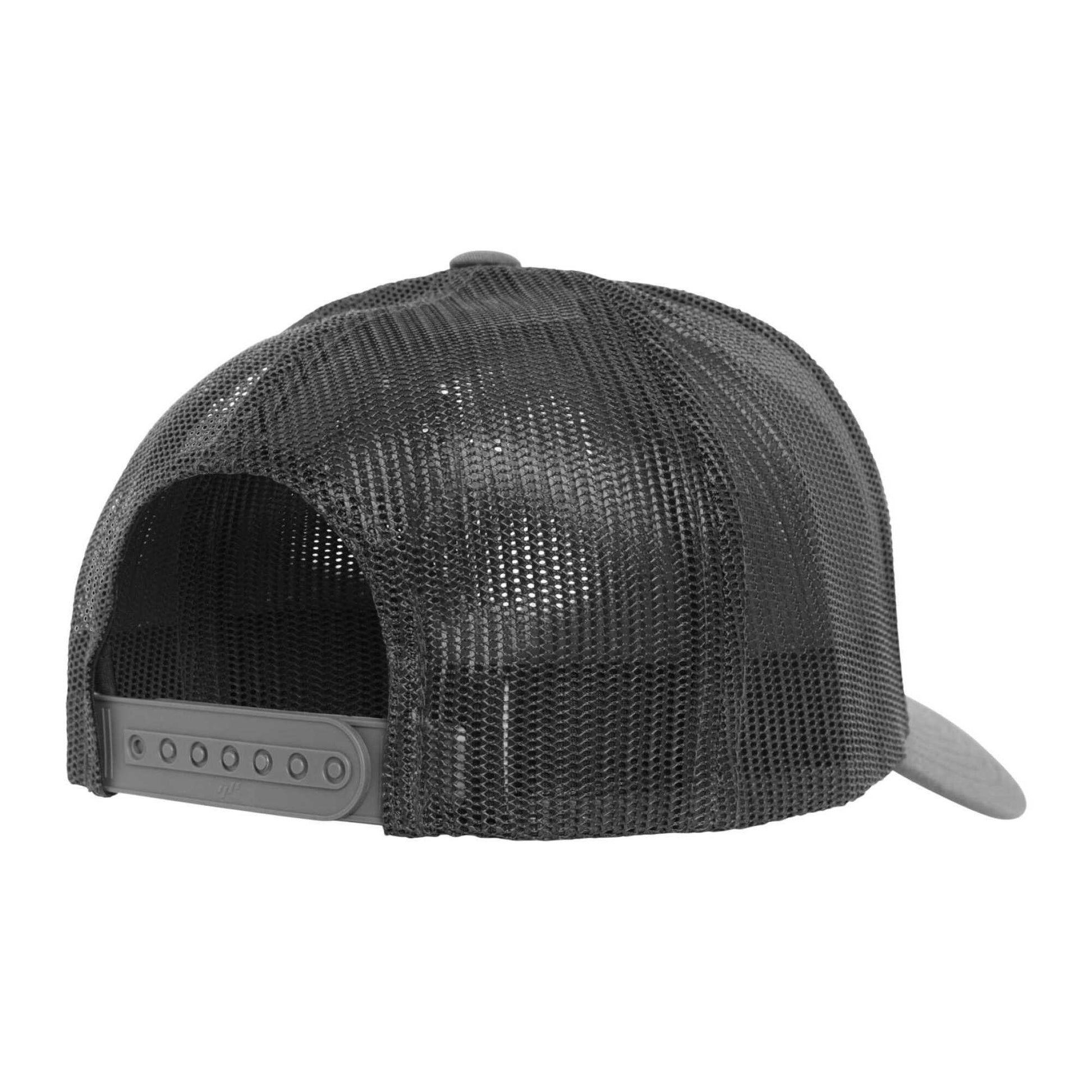 Dark Grey-White - Back - Flexfit Unisex Adult Retro Colour Block Trucker Cap