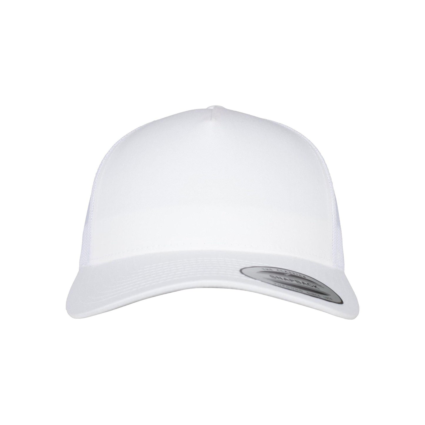 White - Back - Flexfit Unisex Adult Retro 5 Panel Trucker Cap