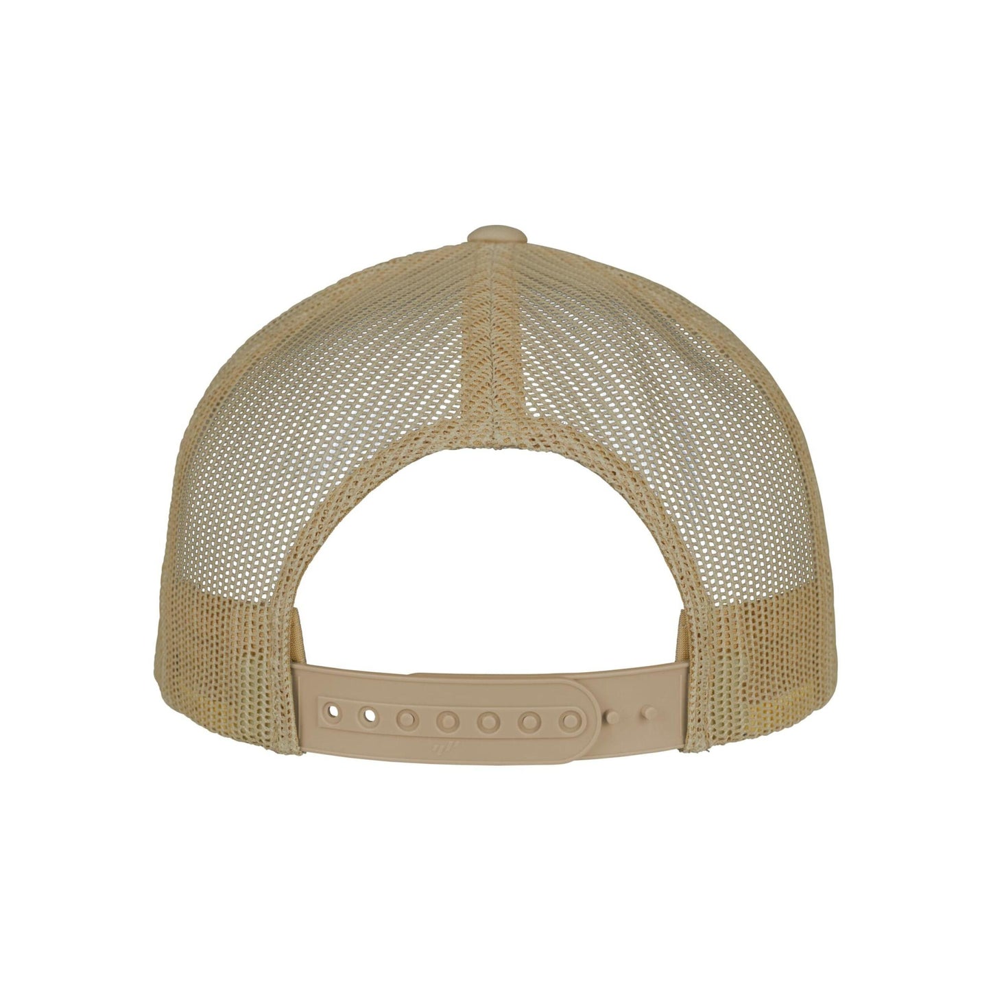 Khaki Brown - Side - Flexfit Unisex Adult Retro 5 Panel Trucker Cap