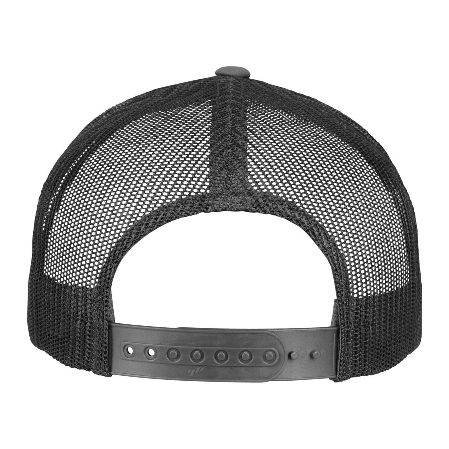 Charcoal - Side - Flexfit Unisex Adult Retro 5 Panel Trucker Cap