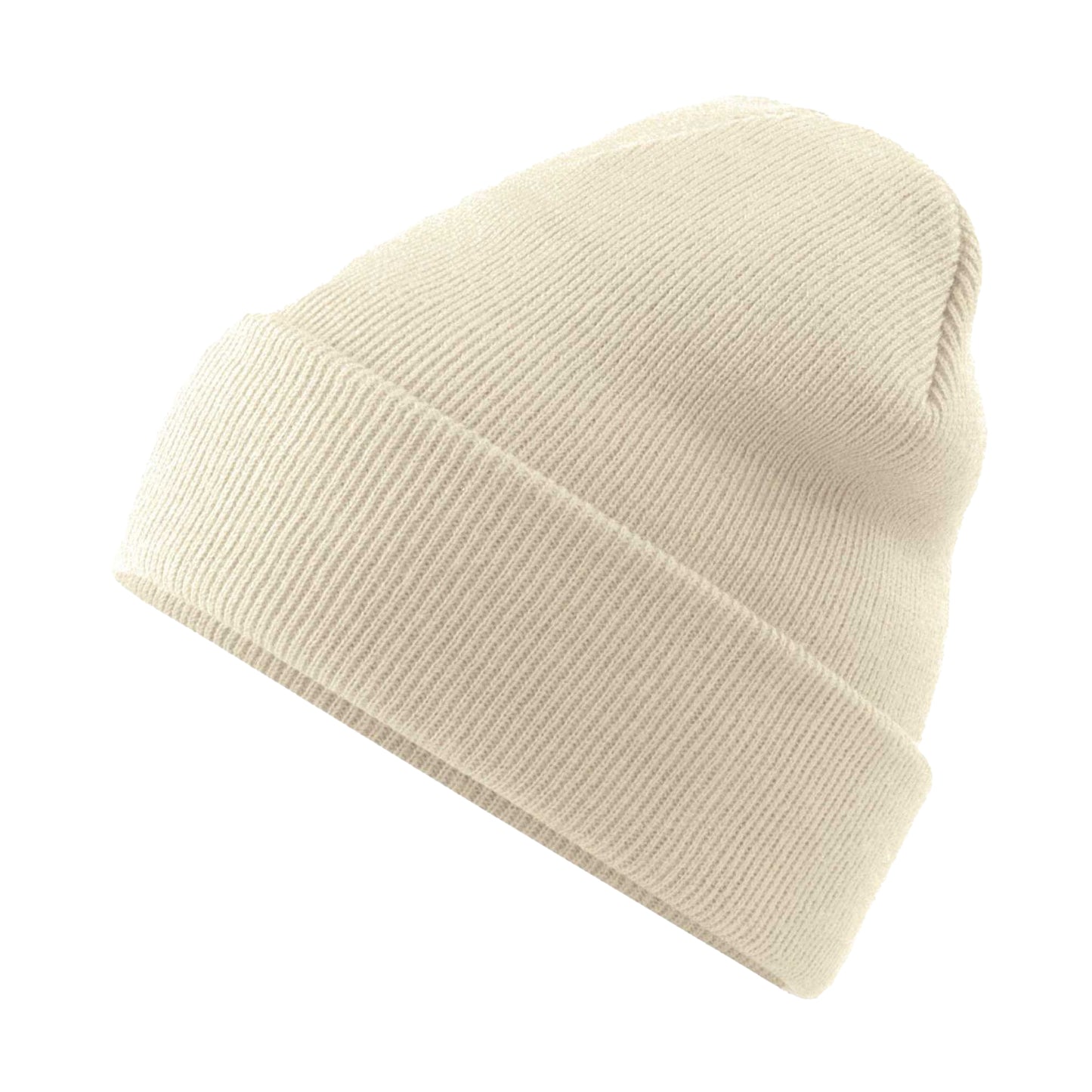 Oatmeal - Back - Beechfield Original Cuffed Polylana Beanie