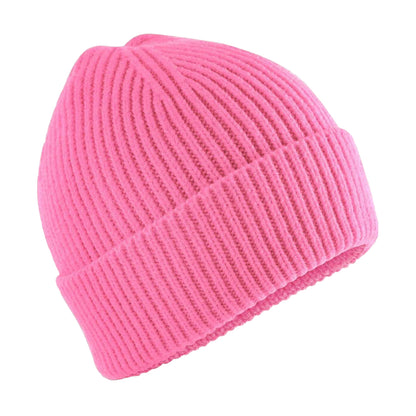True Pink - Front - Beechfield Childrens-Kids Fashion Beanie