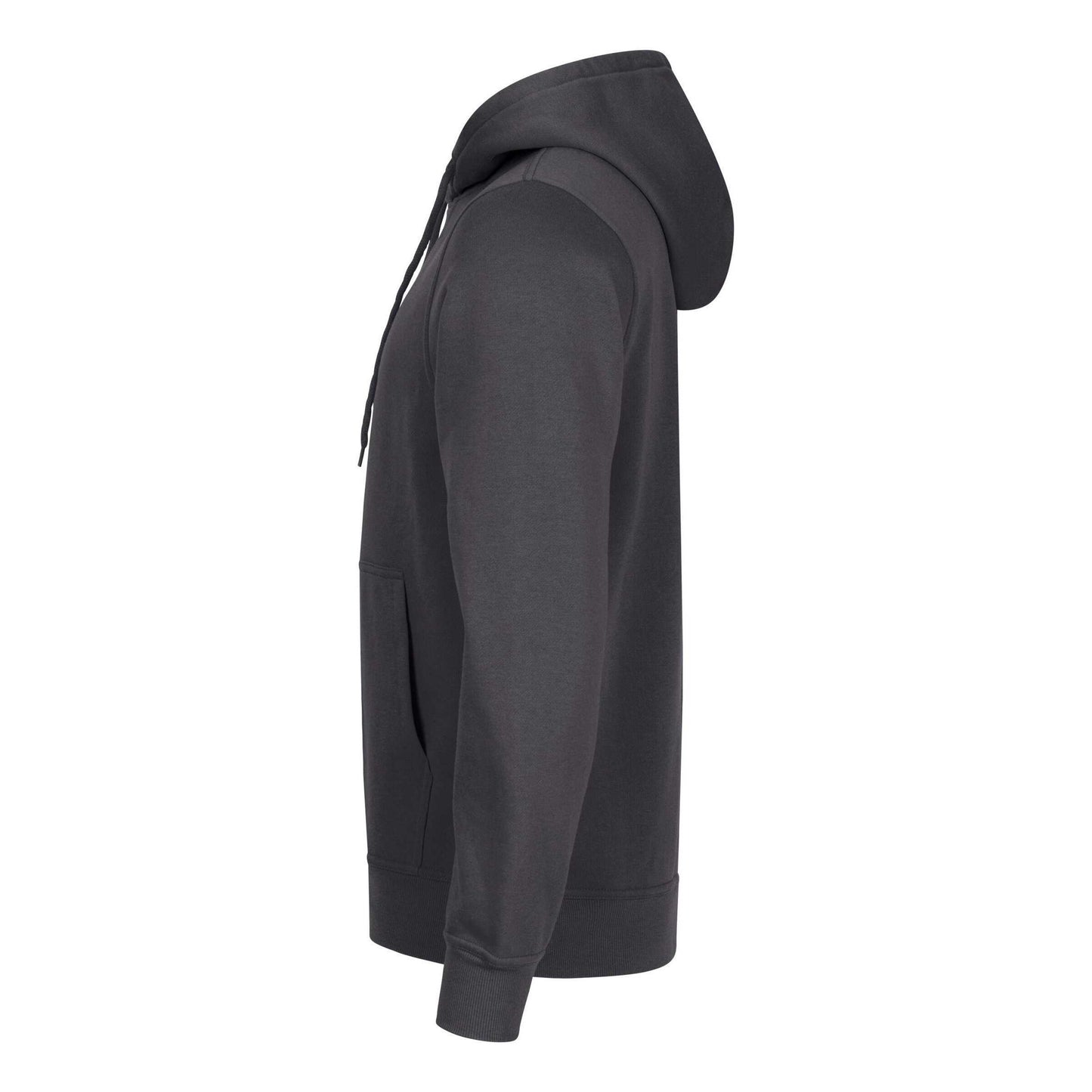 Metal Grey - Side - Clique Unisex Adult Miami Hoodie