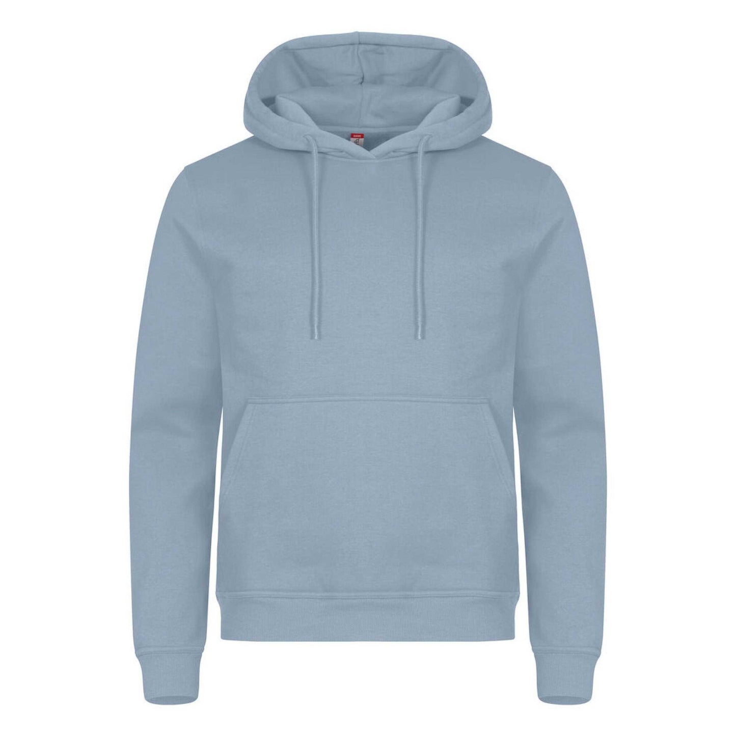 Soft Blue - Front - Clique Unisex Adult Miami Hoodie