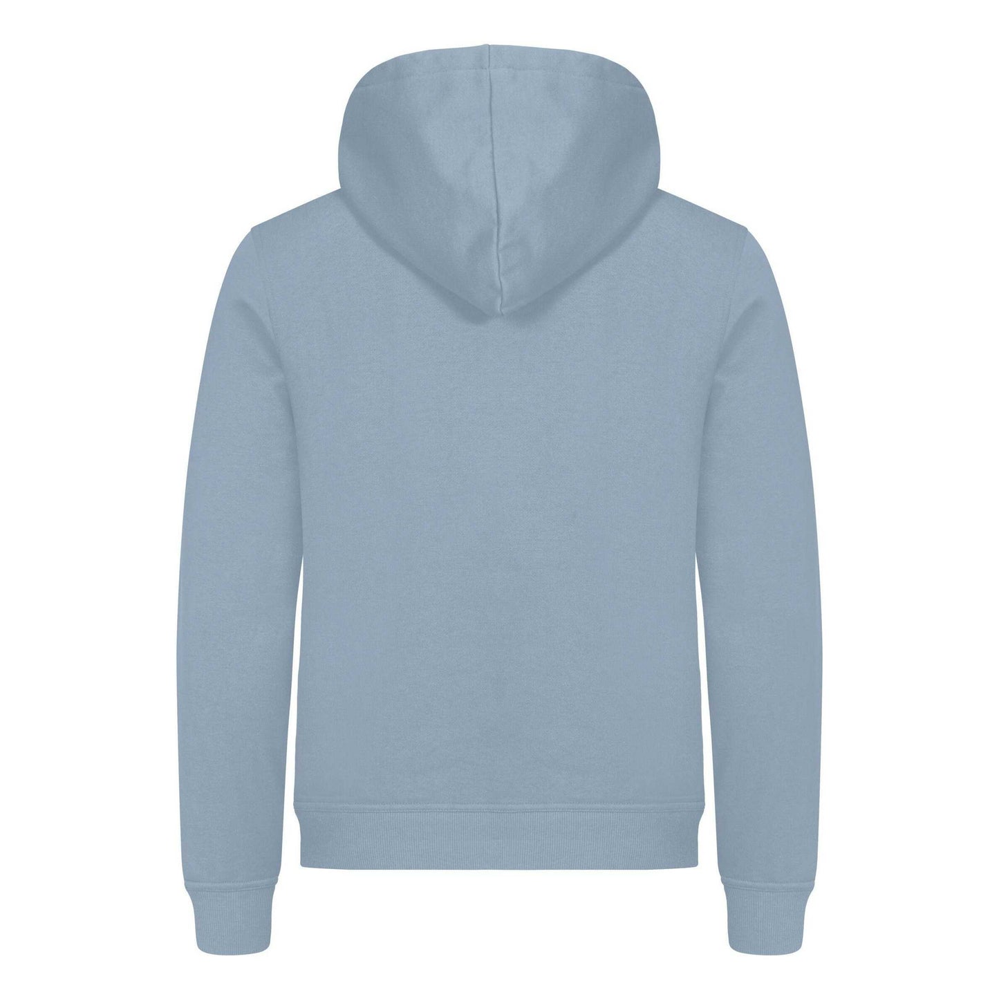 Soft Blue - Back - Clique Unisex Adult Miami Hoodie