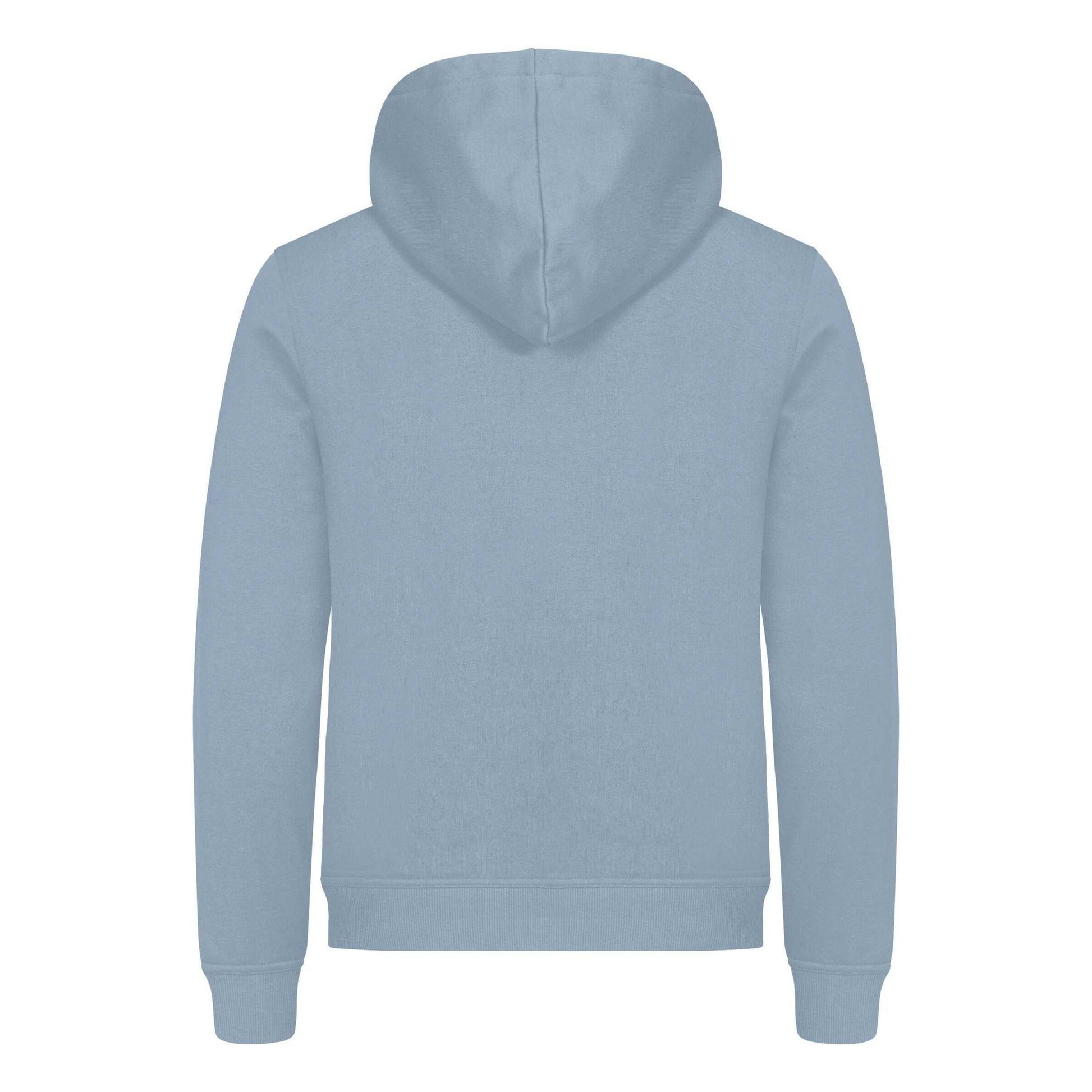 Soft Blue - Back - Clique Unisex Adult Miami Hoodie