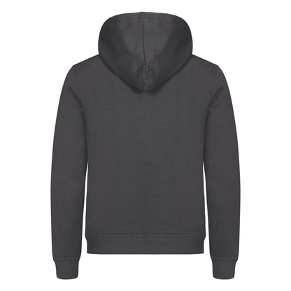 Metal Grey - Back - Clique Unisex Adult Miami Hoodie