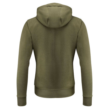 Moss Green - Back - James Harvest Womens-Ladies Westwood Full Zip Hoodie
