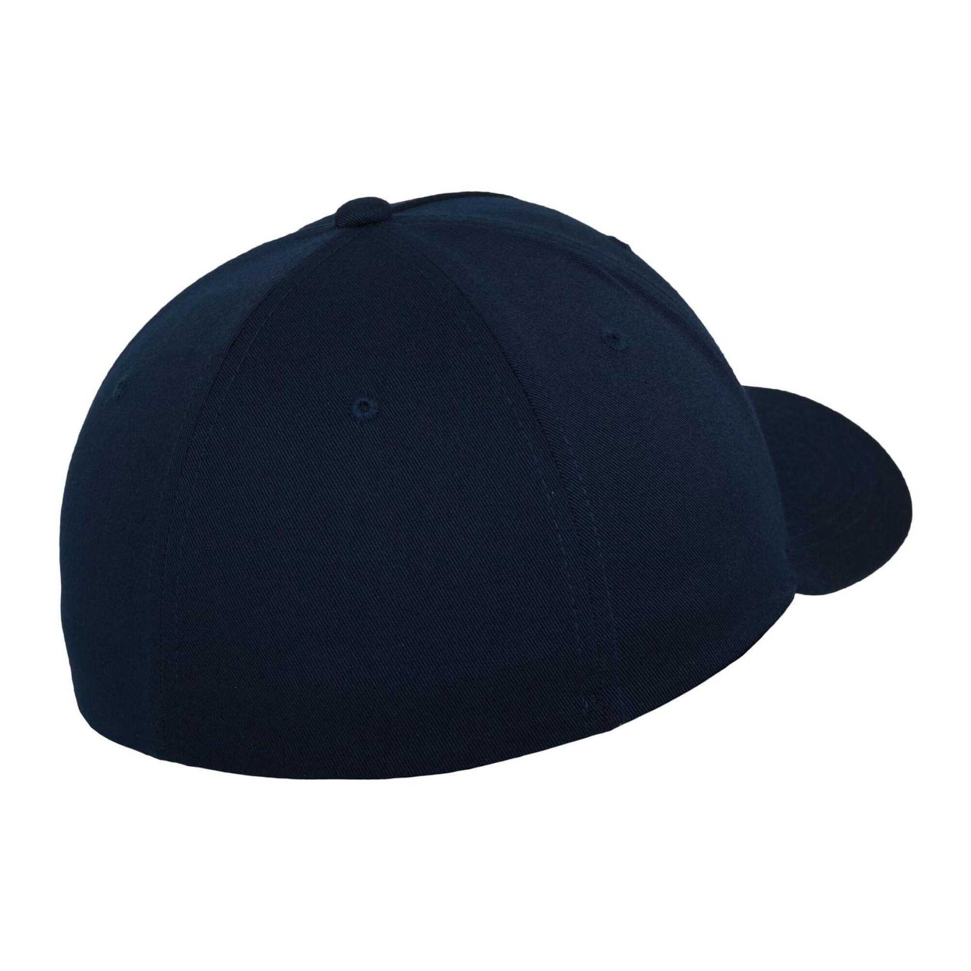 Navy - Back - Flexfit 5 Panel Baseball Cap
