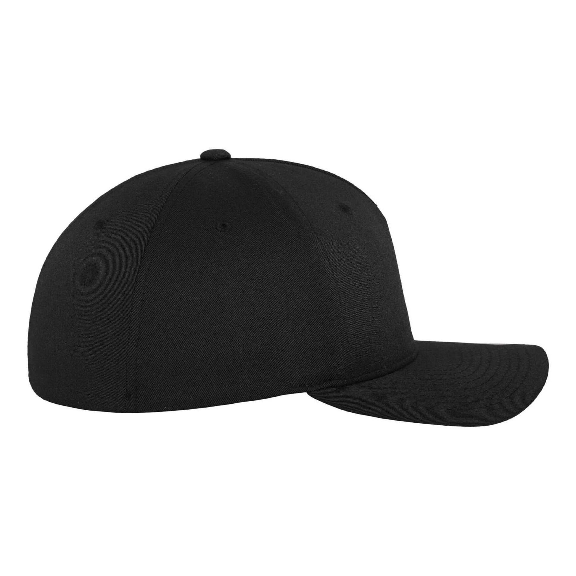 Black - Lifestyle - Flexfit 5 Panel Baseball Cap