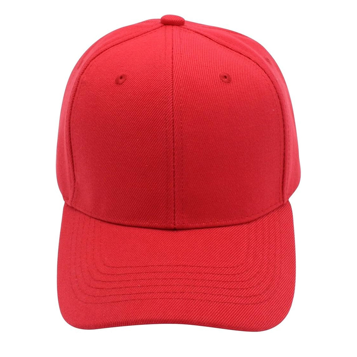 University Red-White - Side - Nike Blank Structured Baseball Cap