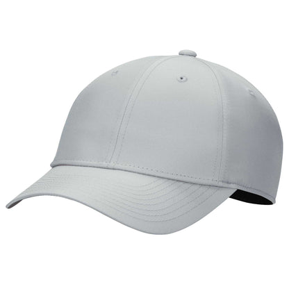Light Smoke Grey-Black - Front - Nike Blank Structured Baseball Cap