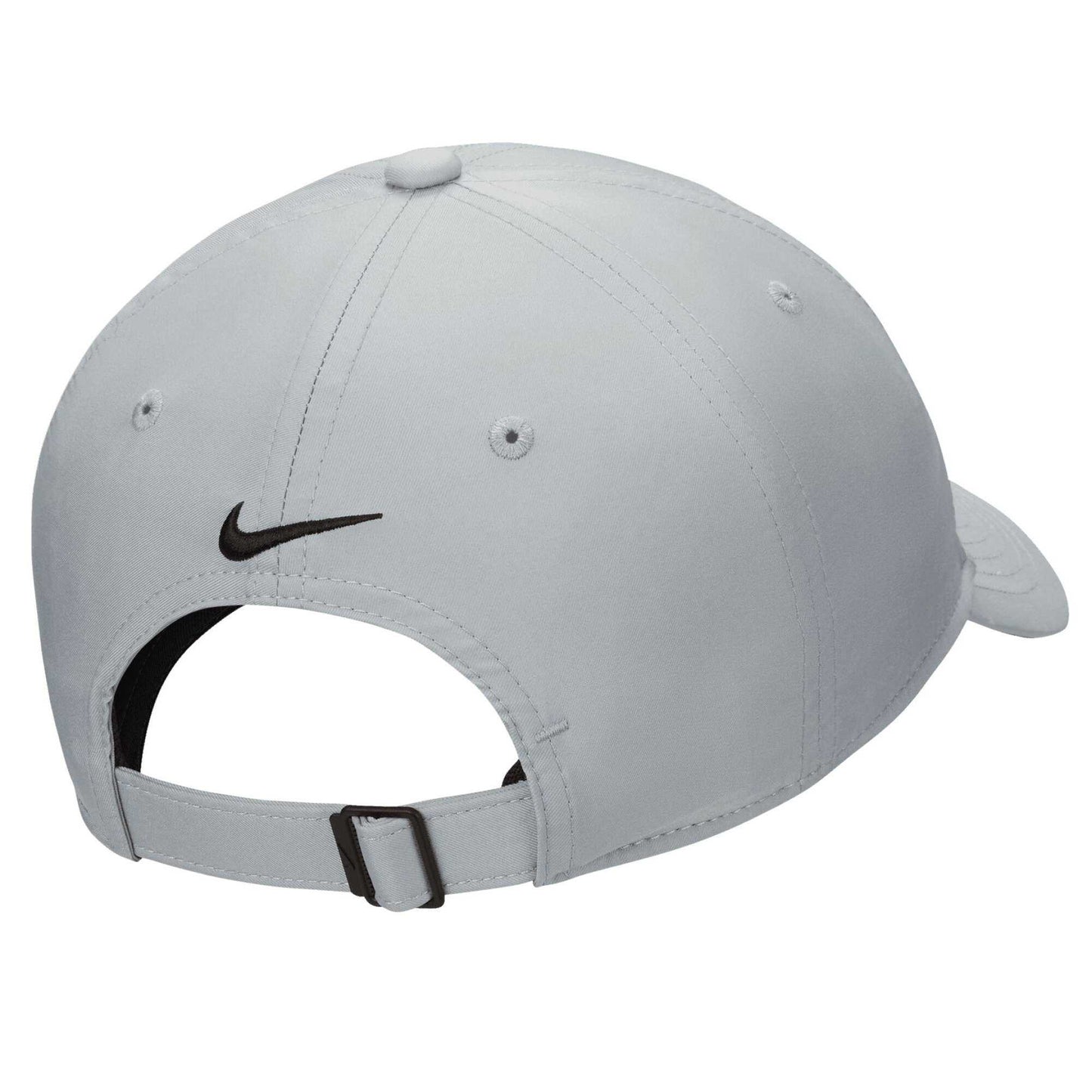 Light Smoke Grey-Black - Back - Nike Blank Structured Baseball Cap