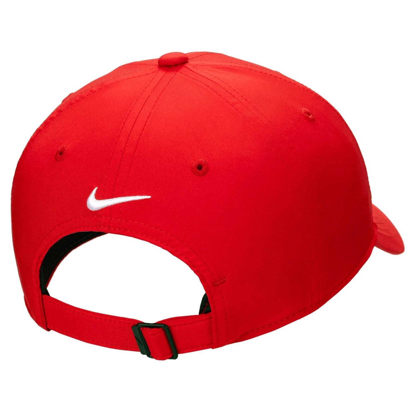 University Red-White - Back - Nike Blank Structured Baseball Cap