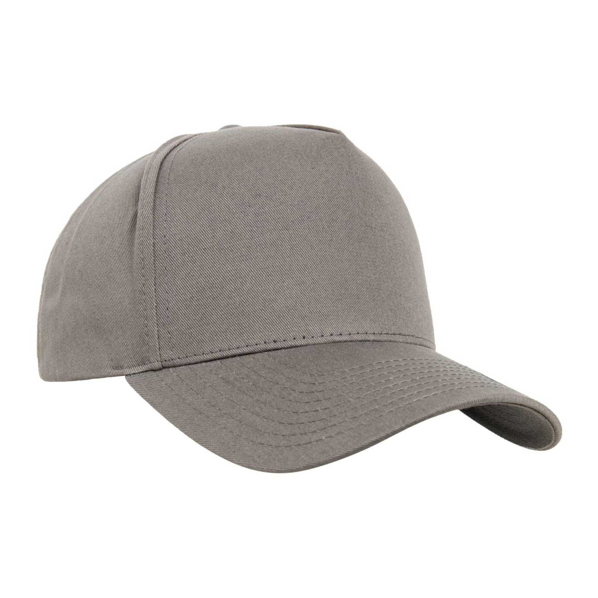 Grey - Lifestyle - Flexfit Classic 5 Panel Baseball Cap