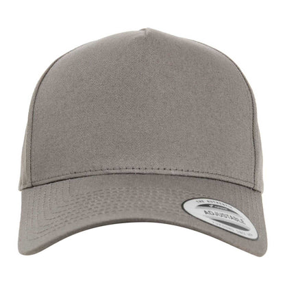 Grey - Pack Shot - Flexfit Classic 5 Panel Baseball Cap