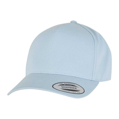 Light Blue - Front - Flexfit Classic 5 Panel Baseball Cap