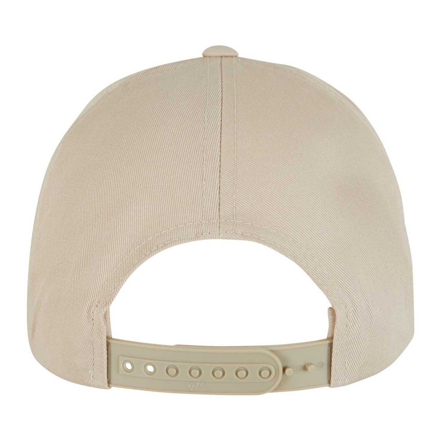 Beige - Back - Flexfit Classic 5 Panel Baseball Cap