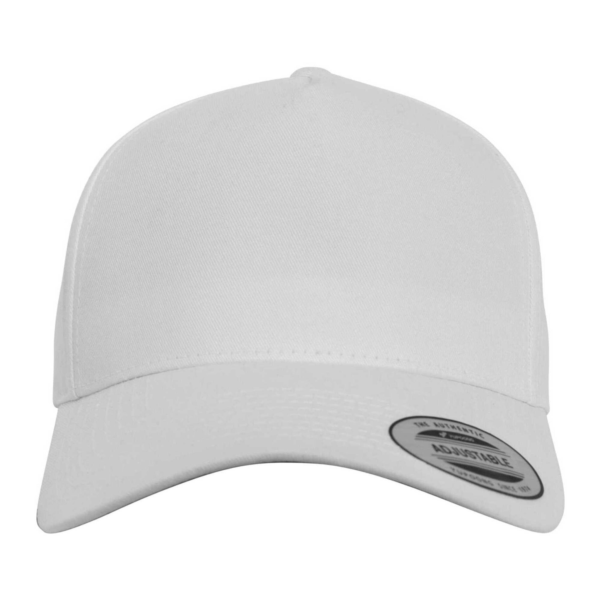 White - Lifestyle - Flexfit Classic 5 Panel Baseball Cap